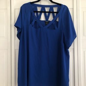 Torrid Blue Top